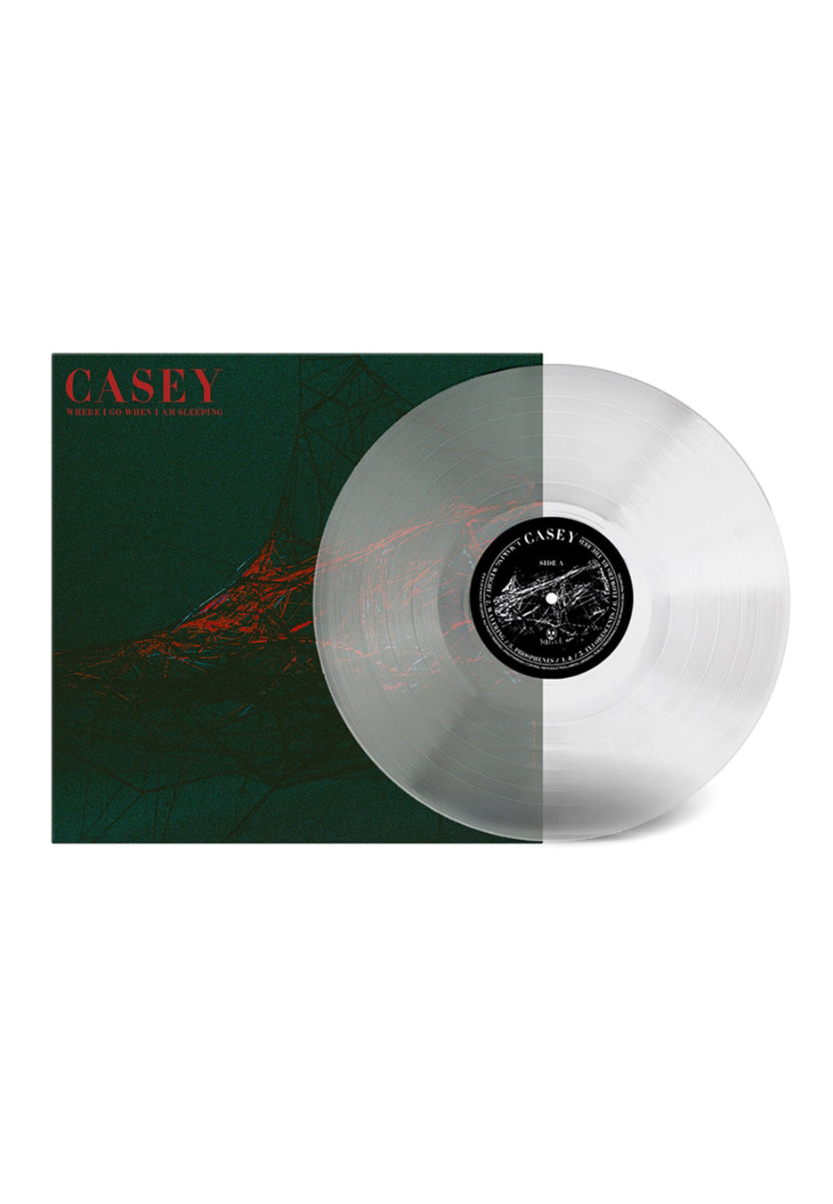 Casey - Where I Go When I Am Sleeping Ltd. Crystal Clear - Colored Vinyl | Neutral-Image