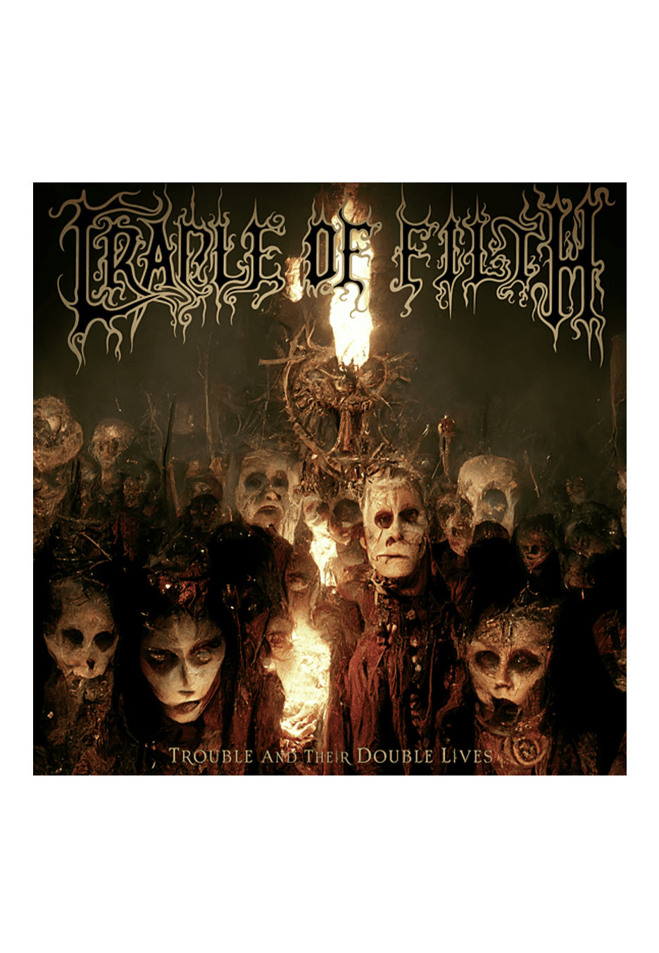 Cradle Of Filth - Trouble And Their Double Lives Silver - Colored 2 Vinyl | Neutral-Image