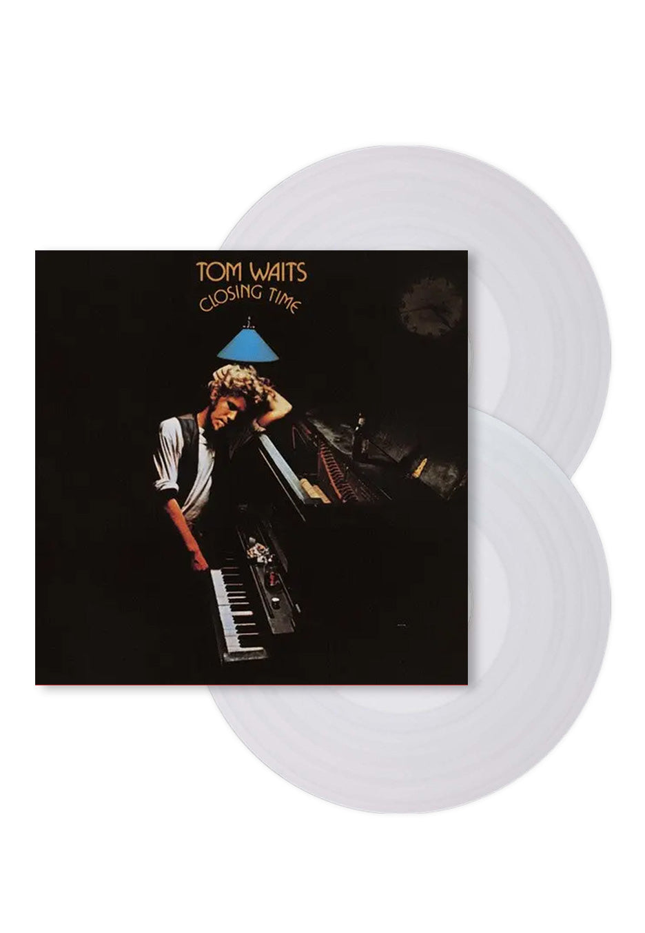 Tom Waits - Closing Time (Half Speed Master 50th Anniversary) Clear - Colored 2 Vinyl | Neutral-Image