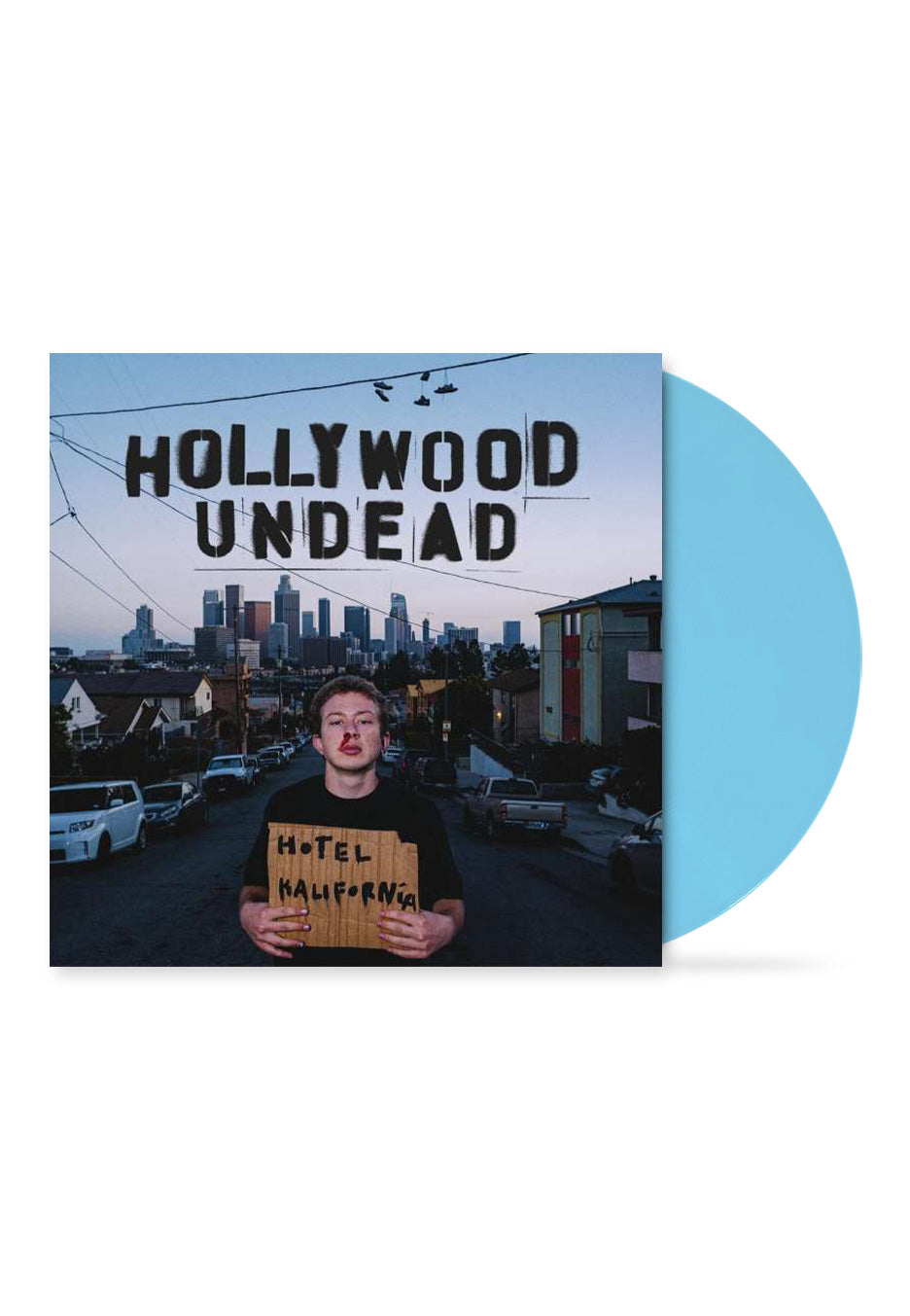 Hollywood Undead - Hotel Kalifornia (Deluxe Version) Baby Blue - Colored 2 Vinyl | Neutral-Image