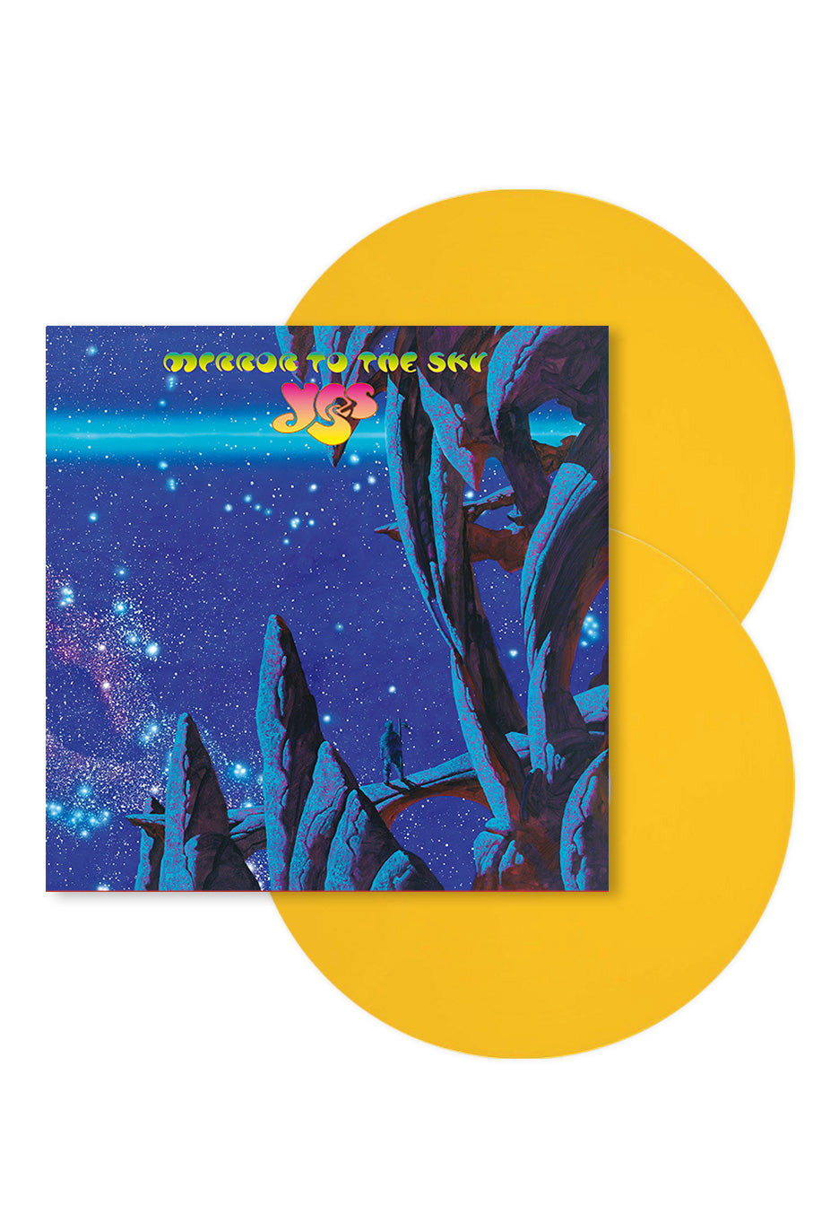 Yes - Mirror To The Sky Transparent Sun Yellow - Colored 2 Vinyl | Neutral-Image