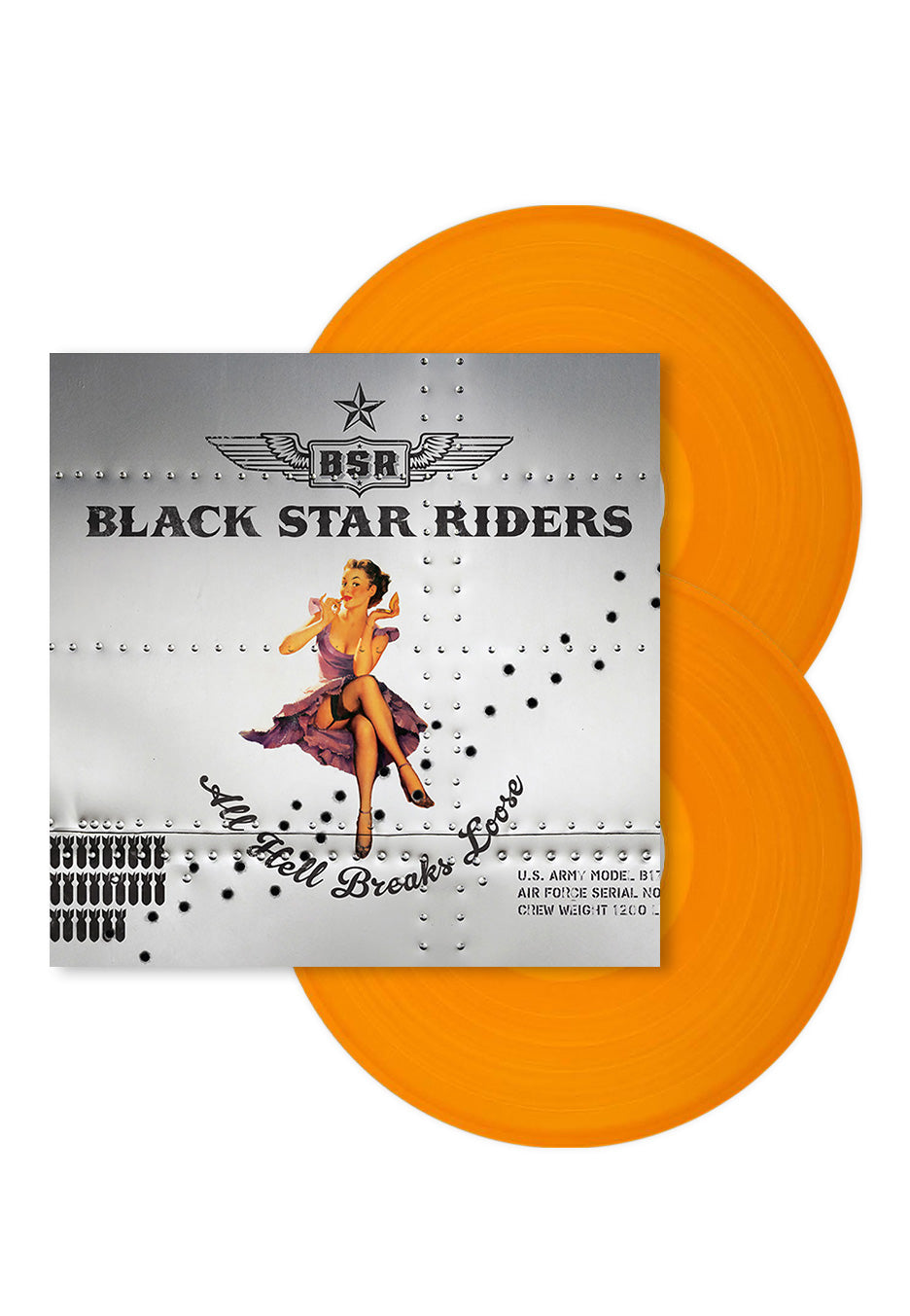 Black Star Riders - All Hell Breaks Loose (10 Year Anniversary) Ltd. Orange - Colored 2 Vinyl | Neutral-Image