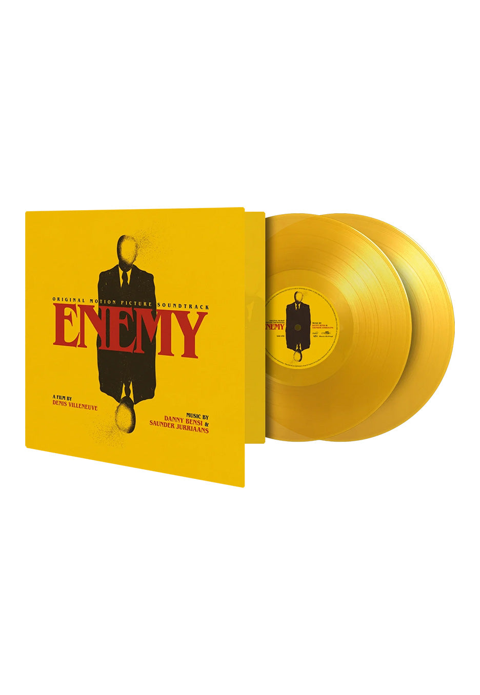 Enemy - Enemy OST (Danny Bensi & Saunder Jurriaans) Translucent Yellow - Colored 2 Vinyl | Neutral-Image