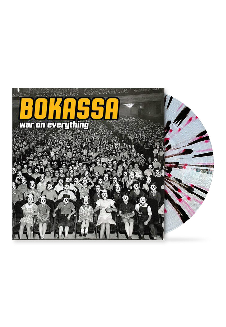 Bokassa - War On Everything Ltd. Clear Red/Black - Splattered Vinyl | Neutral-Image