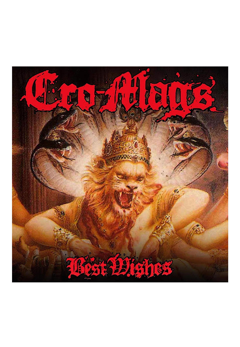 Cro-Mags - Best Wishes Crystal Clear & Multi Color - Splattered Vinyl | Neutral-Image