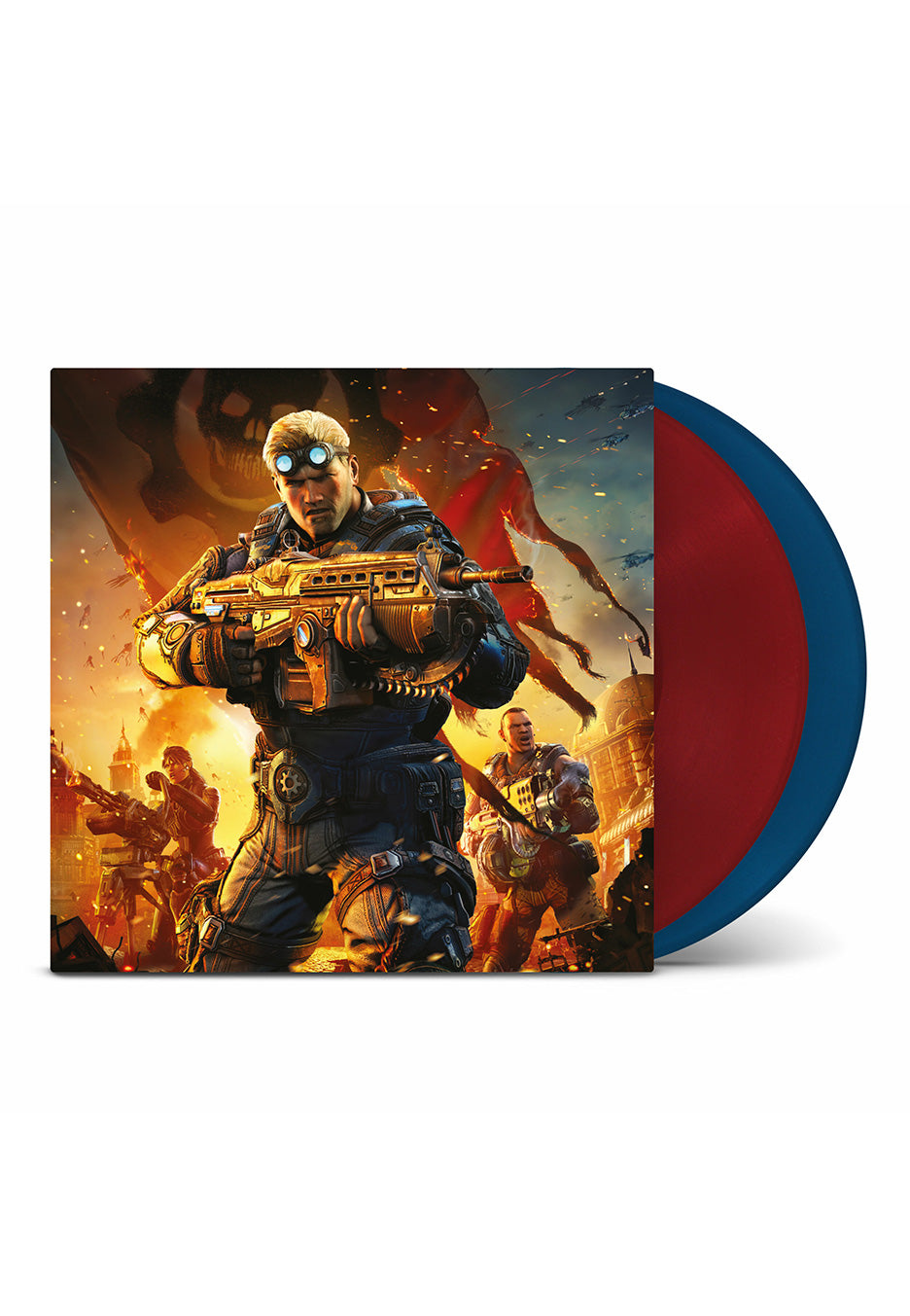 Gears Of War - Gears Of War: Judgement (Steve Jablonsky & Jacob Shea) Red & Blue - Colored 2 Vinyl | Neutral-Image