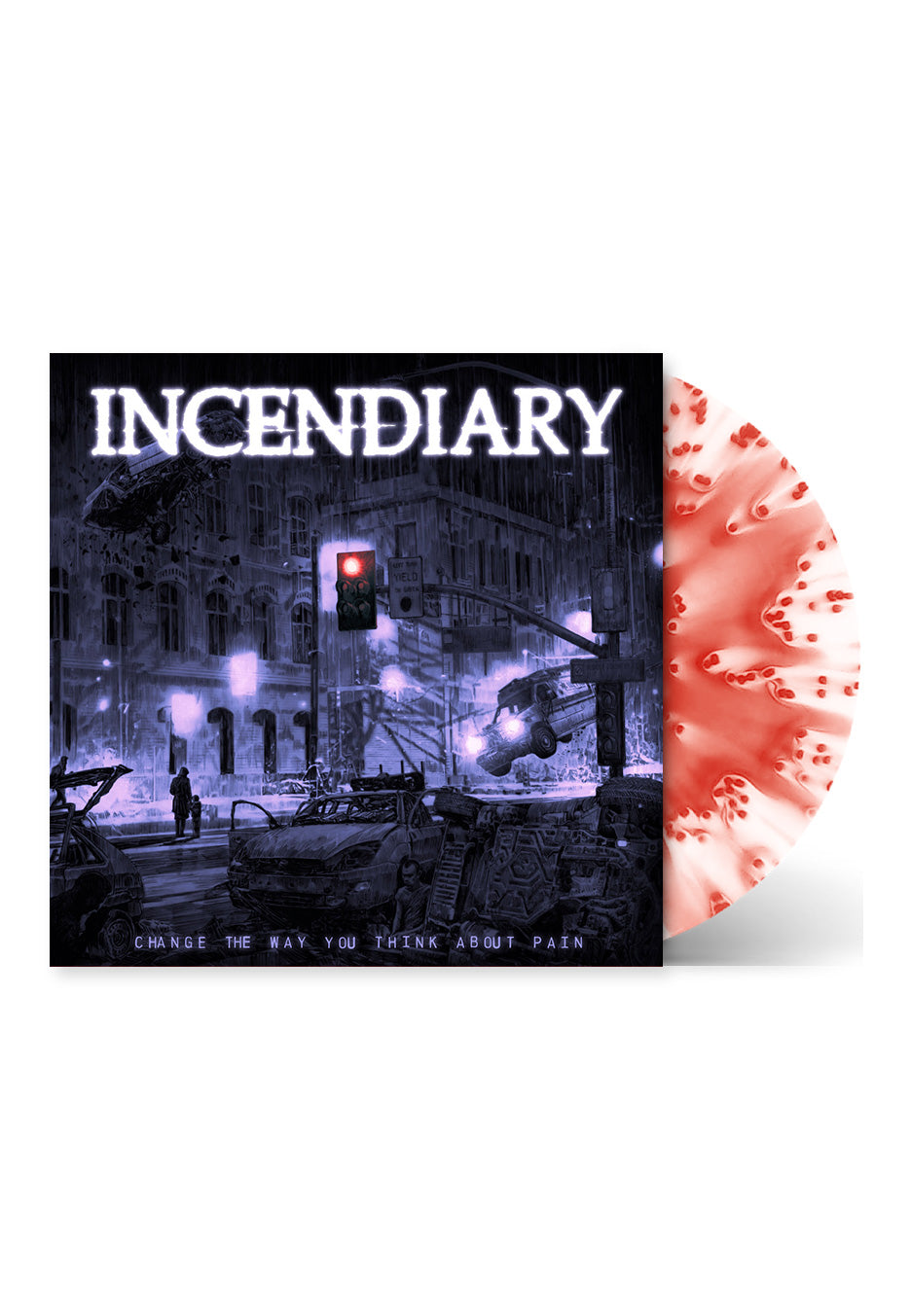 Incendiary - Change The Way You Think About Pain Cloudy Red - Colored Vinyl | Neutral-Image