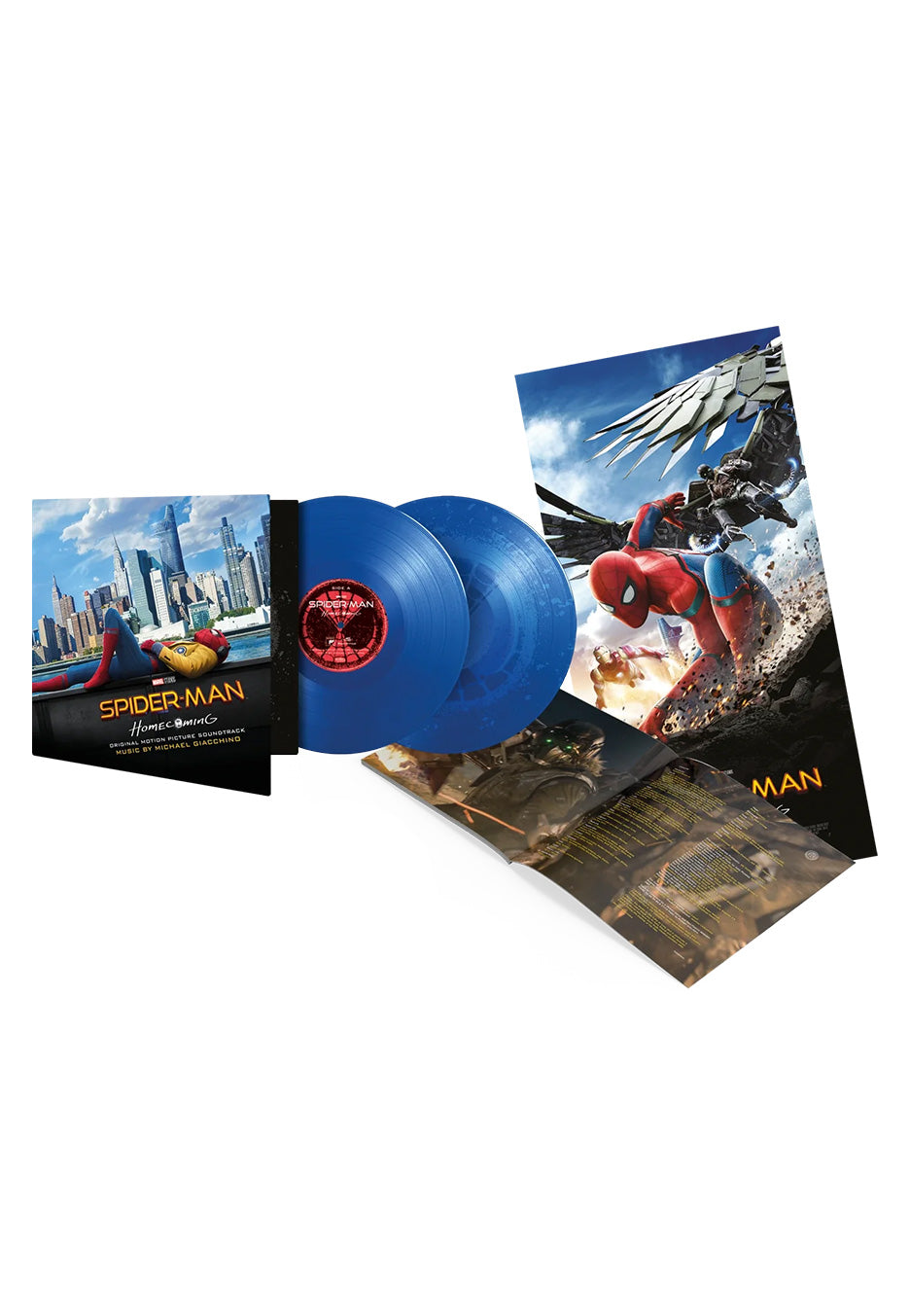 Spider-Man - Spider-Man: Homecoming (Michael Giacchino) Blue - Colored 2 Vinyl | Neutral-Image