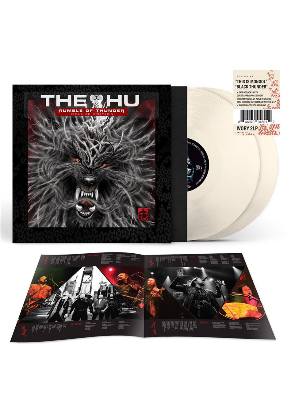 The HU - Rumble Of Thunder (Deluxe Edition) Ivory - Colored 2 Vinyl | Neutral-Image