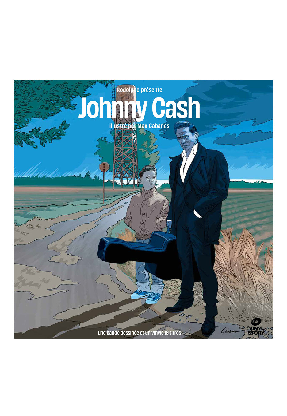 Johnny Cash - Vinyl Story - Vinyl + Hardback Illustrated Book | Neutral-Image