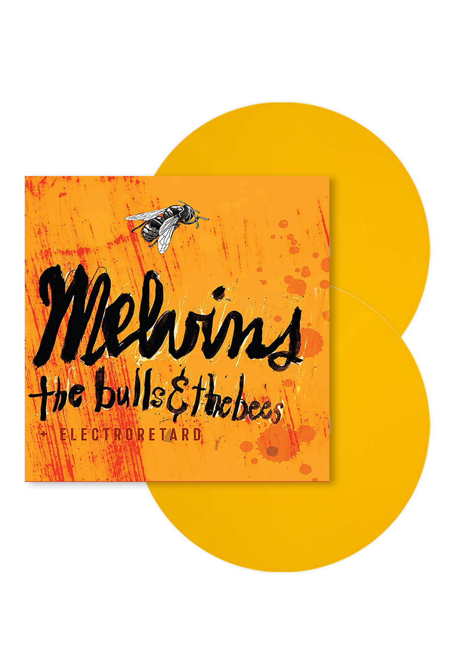 Melvins - The Bulls & The Bees/Electroretard Ltd. Canary Yellow - Colored 2 Vinyl | Neutral-Image