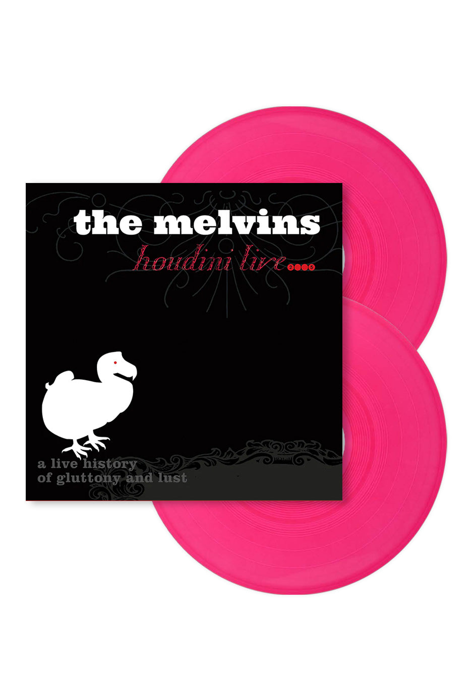 Melvins - Houdini Live 2005 Ltd. Hot Pink - Colored 2 Vinyl | Neutral-Image