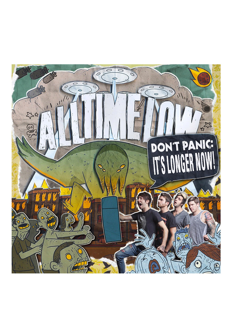 All Time Low Don't Panic It's shops Longer Now Vinyl