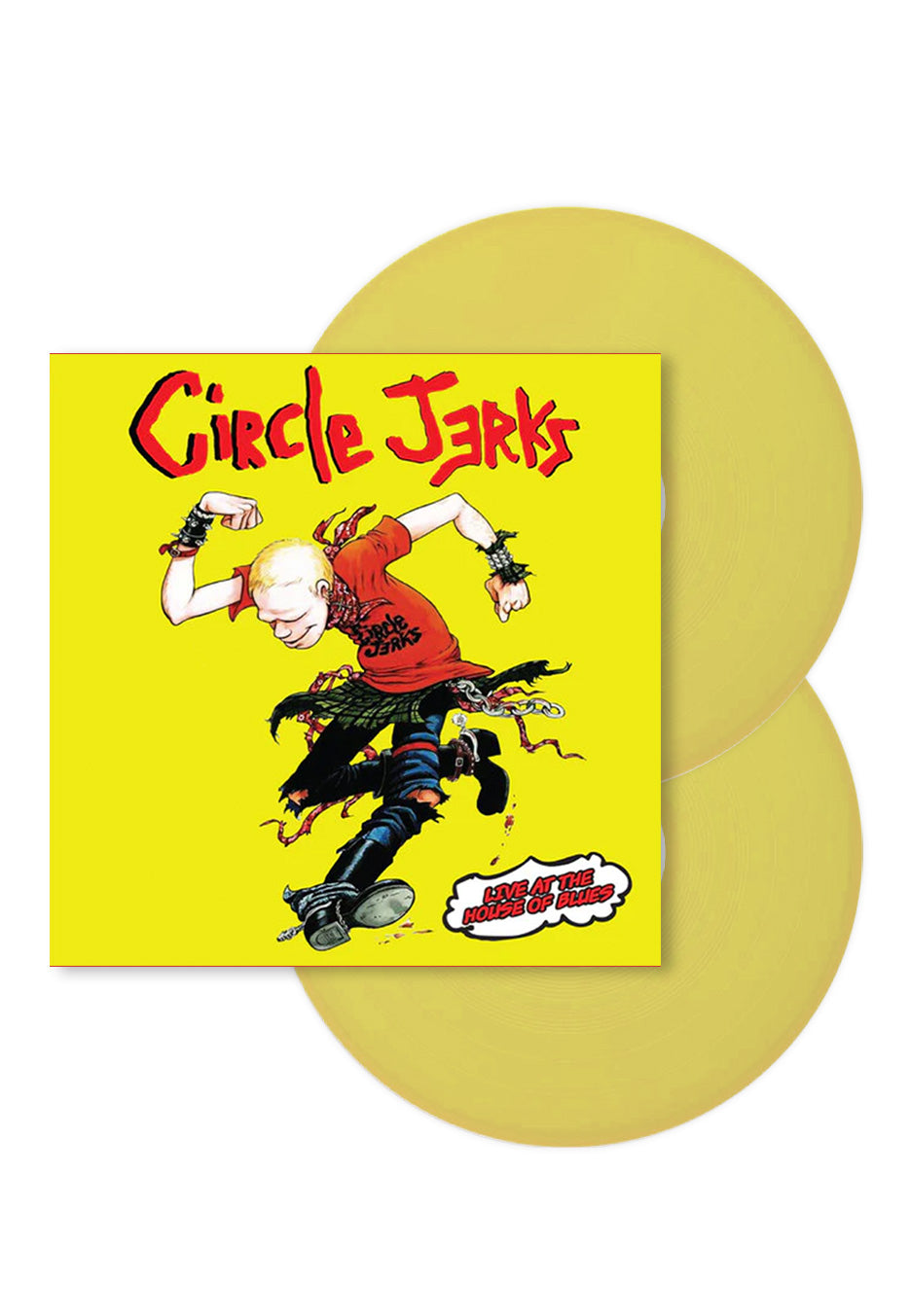 Circle Jerks - Live At The House Of Blues Yellow - Colored 2 Vinyl | Neutral-Image