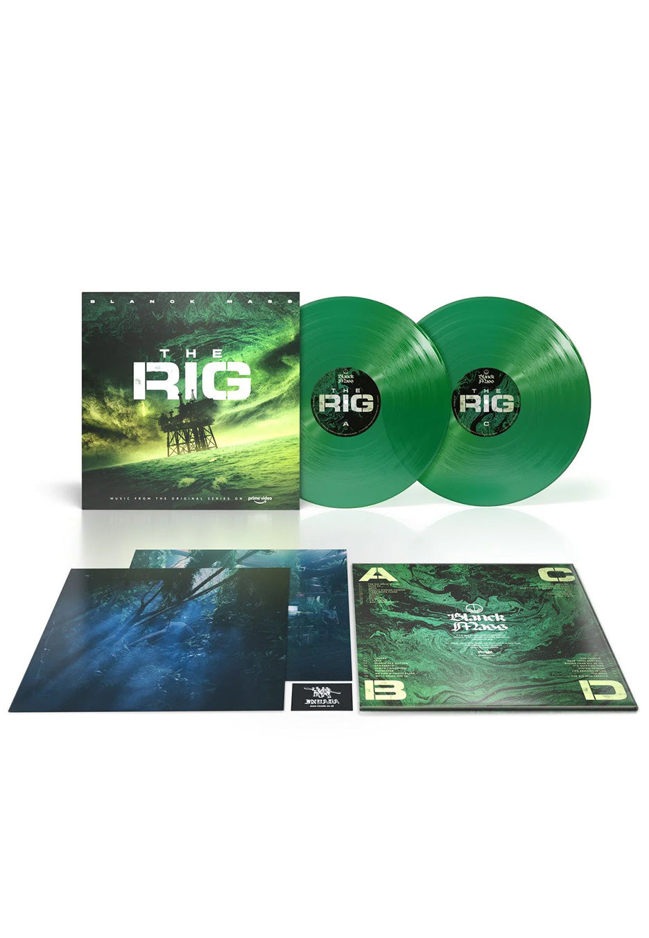 The Rig - The Rig OST (Blanck Mass) Translucent Green - Colored 2 Vinyl | Neutral-Image