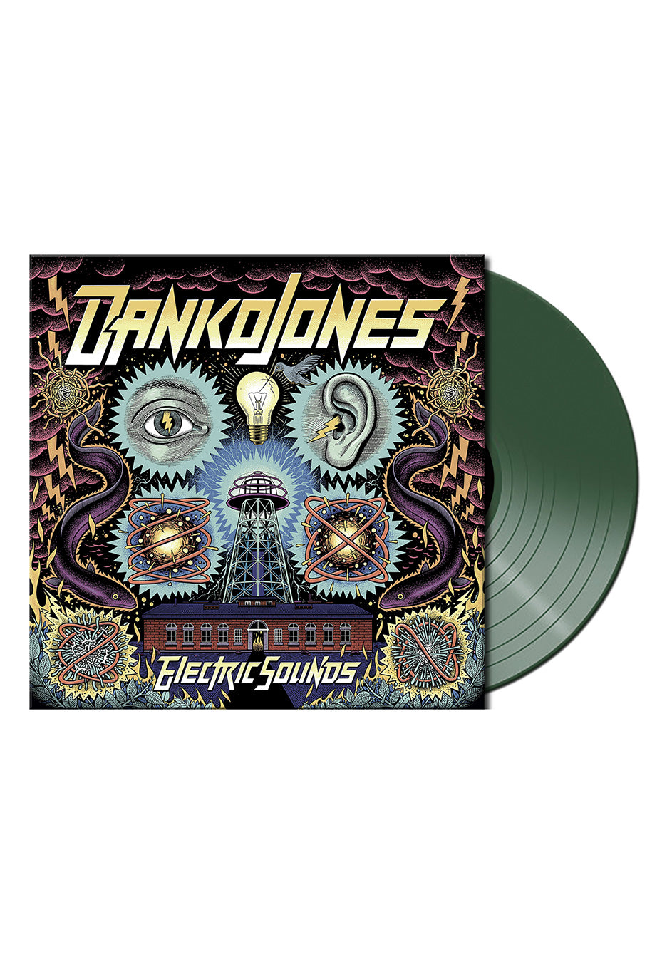 Danko Jones - Electric Sounds Ltd. Dark Green - Colored Vinyl | Neutral-Image