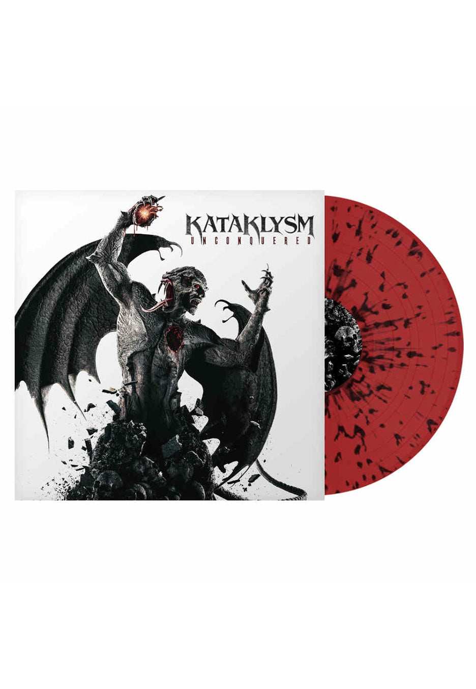 Kataklysm - Unconquered Ltd. Red & Black - Splattered Vinyl | Neutral-Image