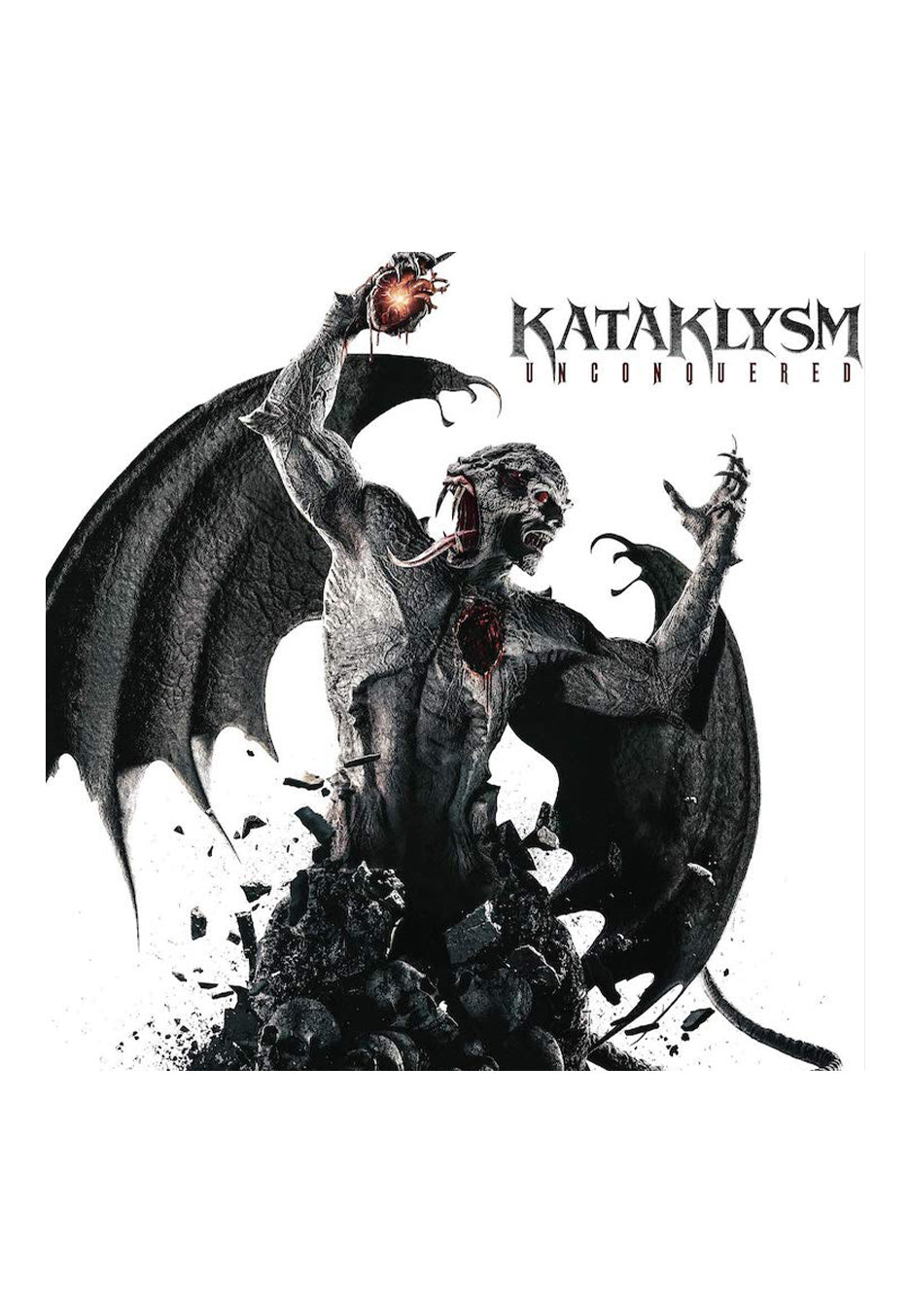 Kataklysm - Unconquered Ltd. Red & Black - Splattered Vinyl | Neutral-Image