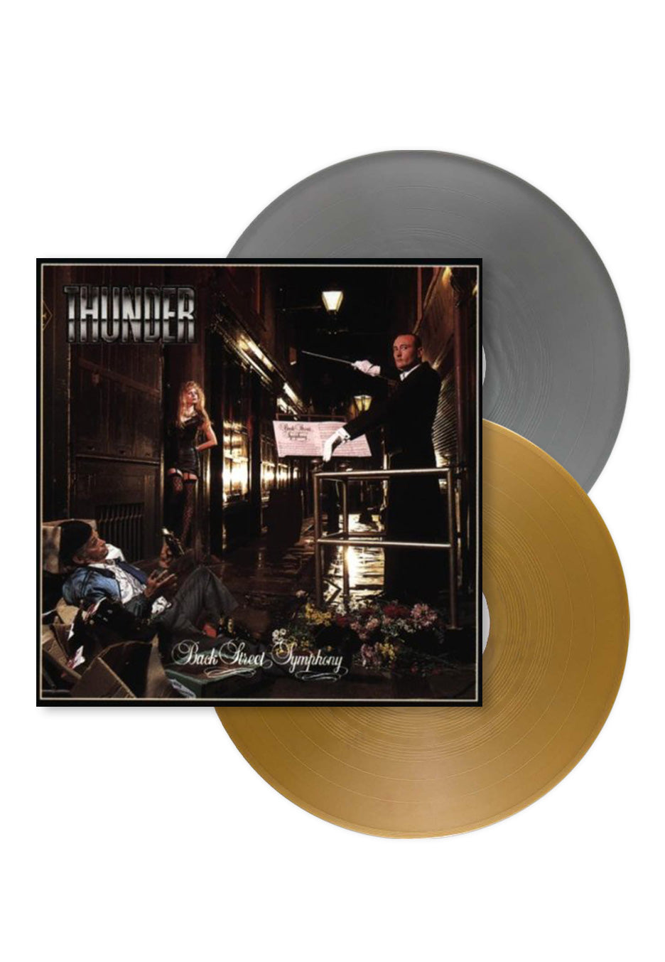 Thunder - Backstreet Symphony (Expanded Version) Ltd. Gold + Silver - Colored 2 Vinyl | Neutral-Image