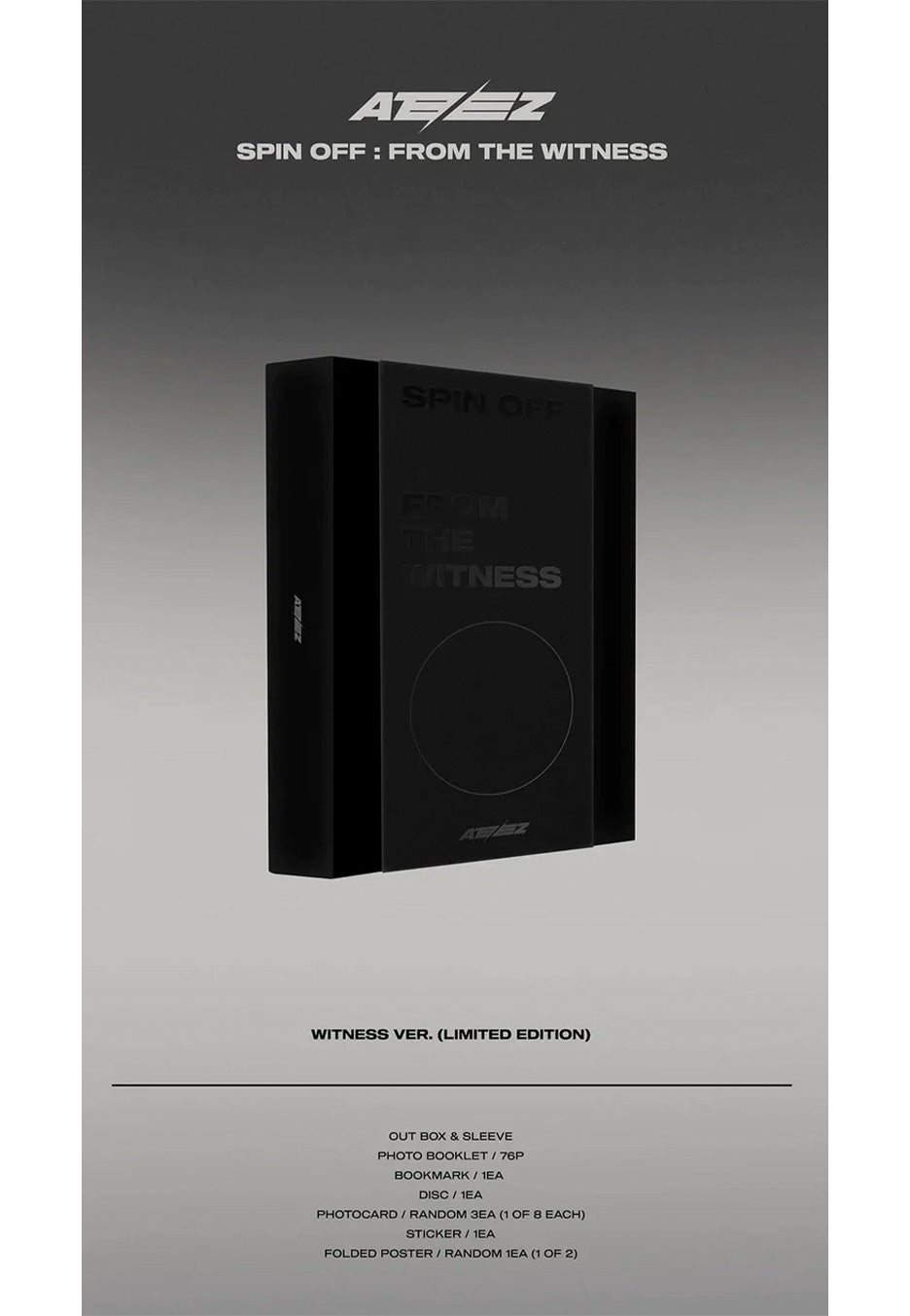 Ateez - Spin Off: From The Witness (Limited Edition) - CD Boxset | Neutral-Image