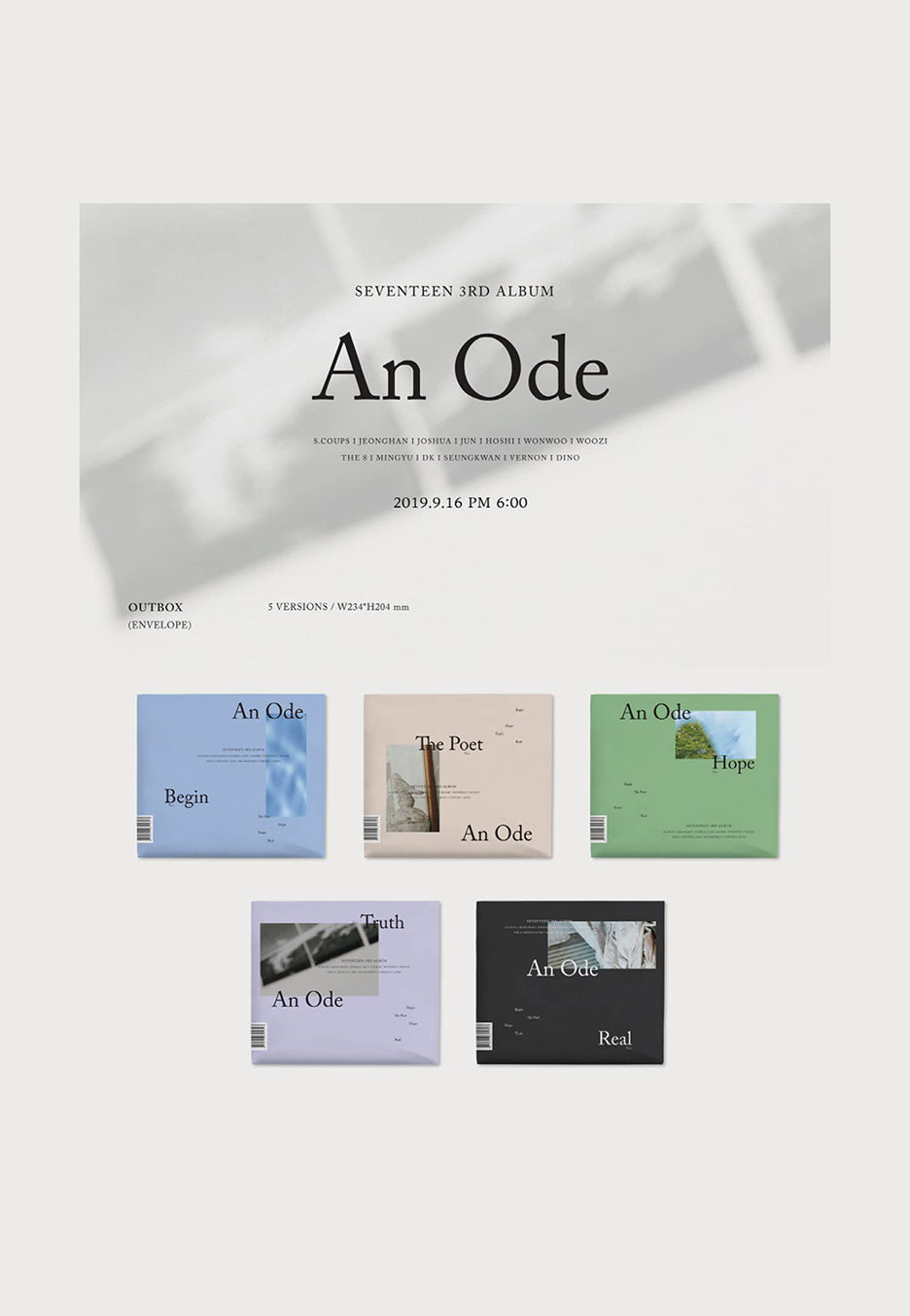 Seventeen - An Ode: Vol.3 - CD | Neutral-Image