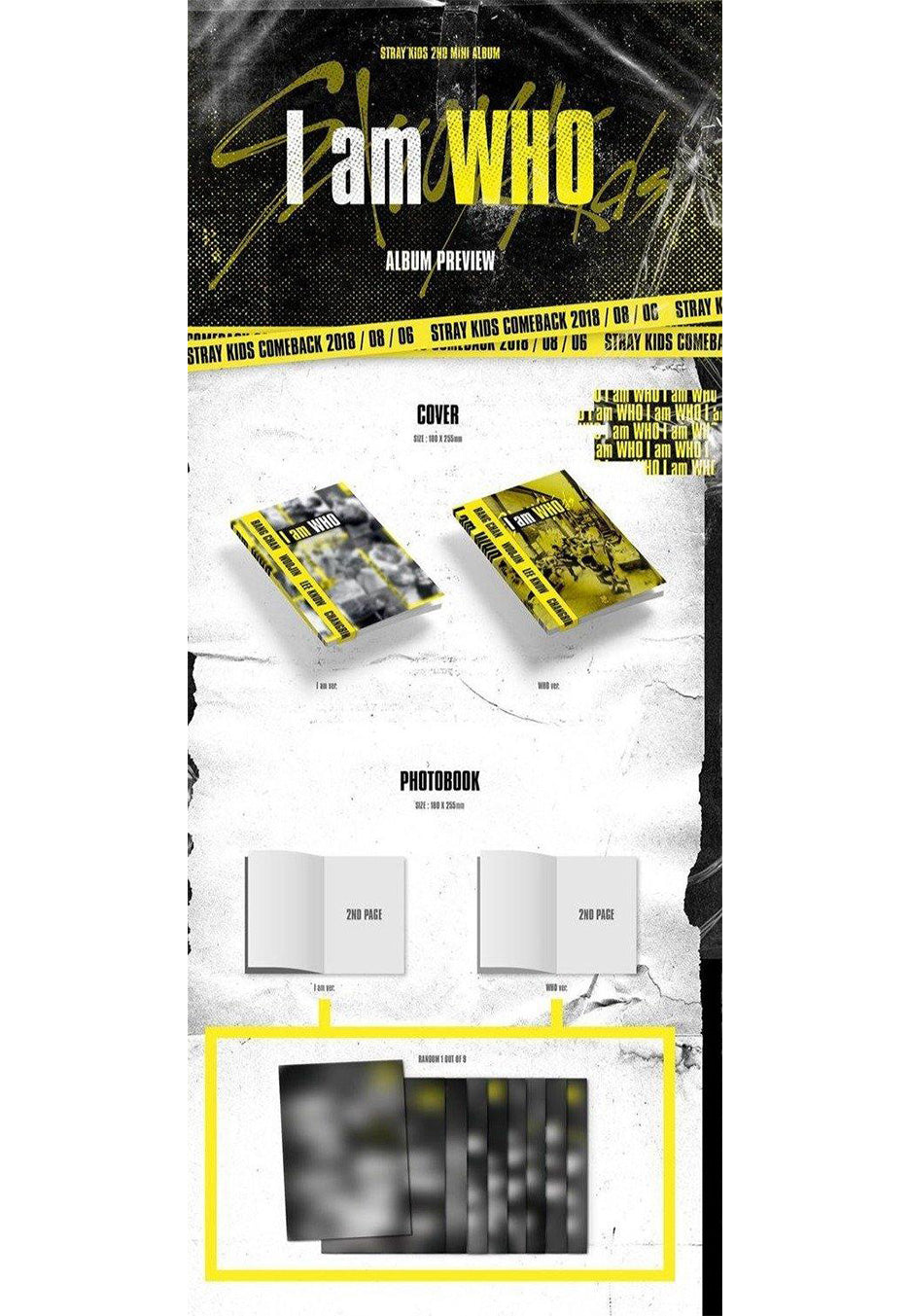 Stray Kids - I Am Who (2nd Mini Album) - CD | Neutral-Image