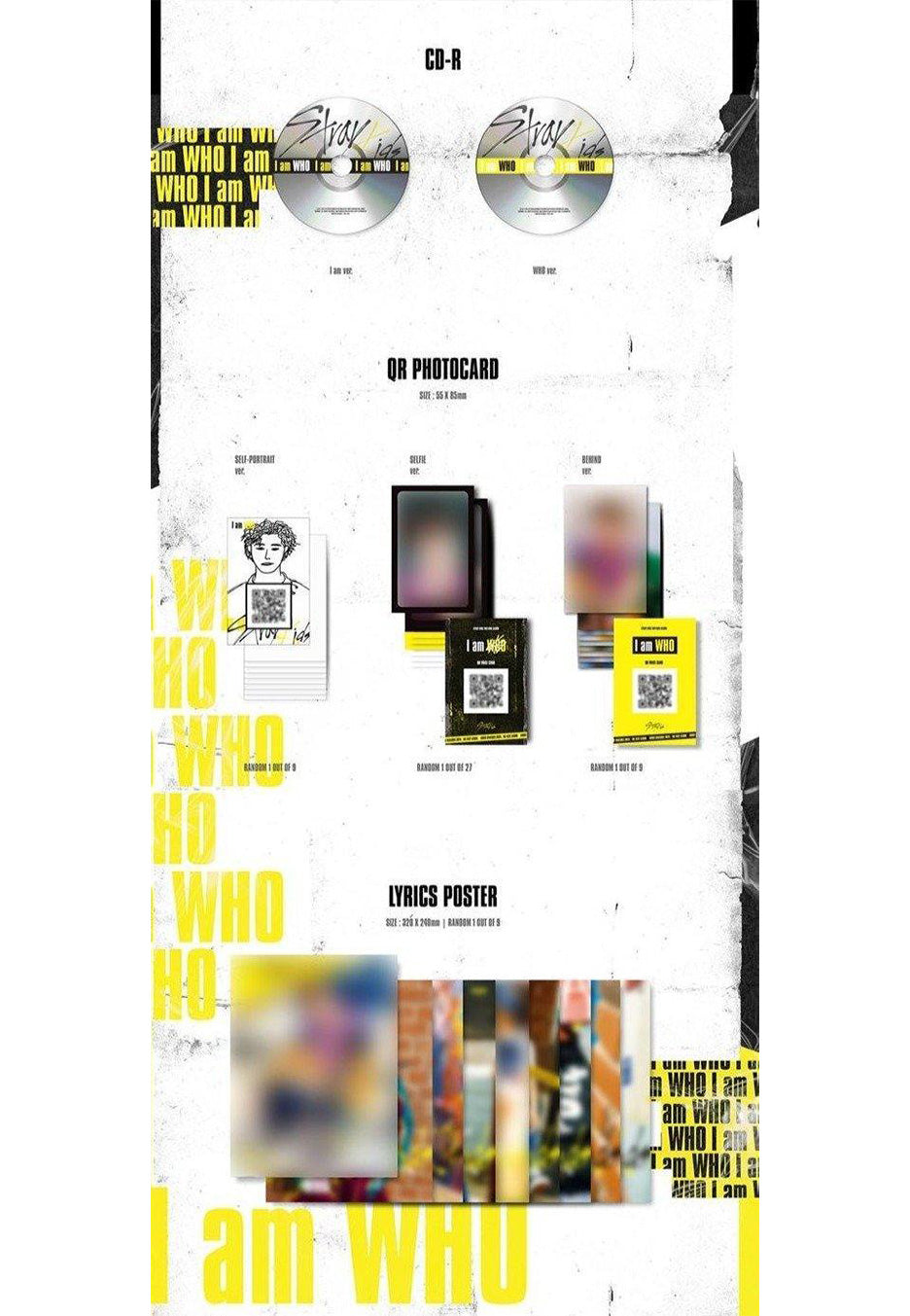 Stray Kids - I Am Who (2nd Mini Album) - CD | Neutral-Image