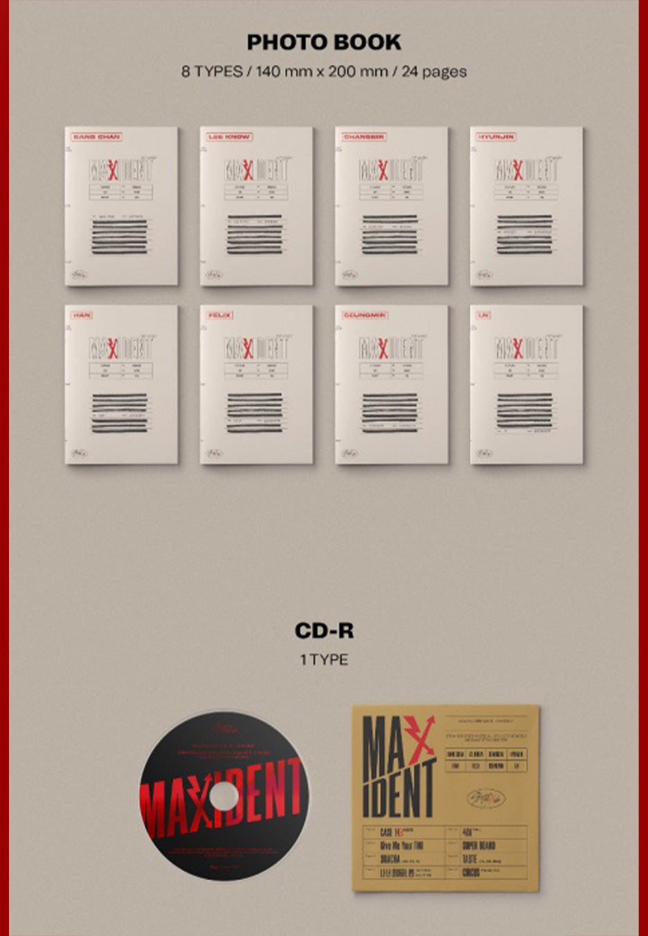 Stray Kids - Maxident (Case Vers.) - CD | Neutral-Image