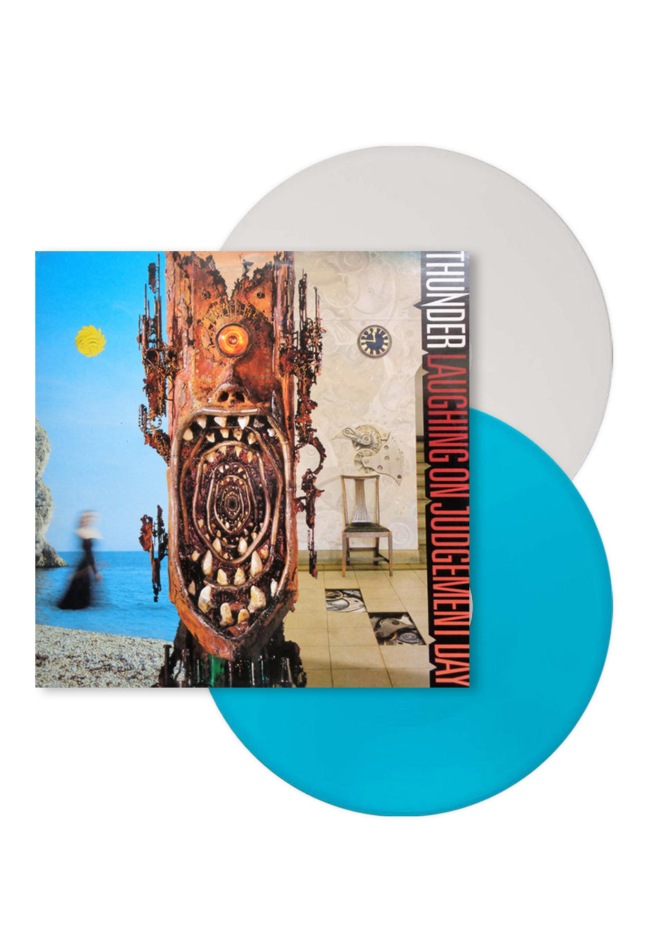 Thunder - Laughing On Judgement Day (Expanded Version) Ltd. Blue + White - Colored 2 Vinyl | Neutral-Image