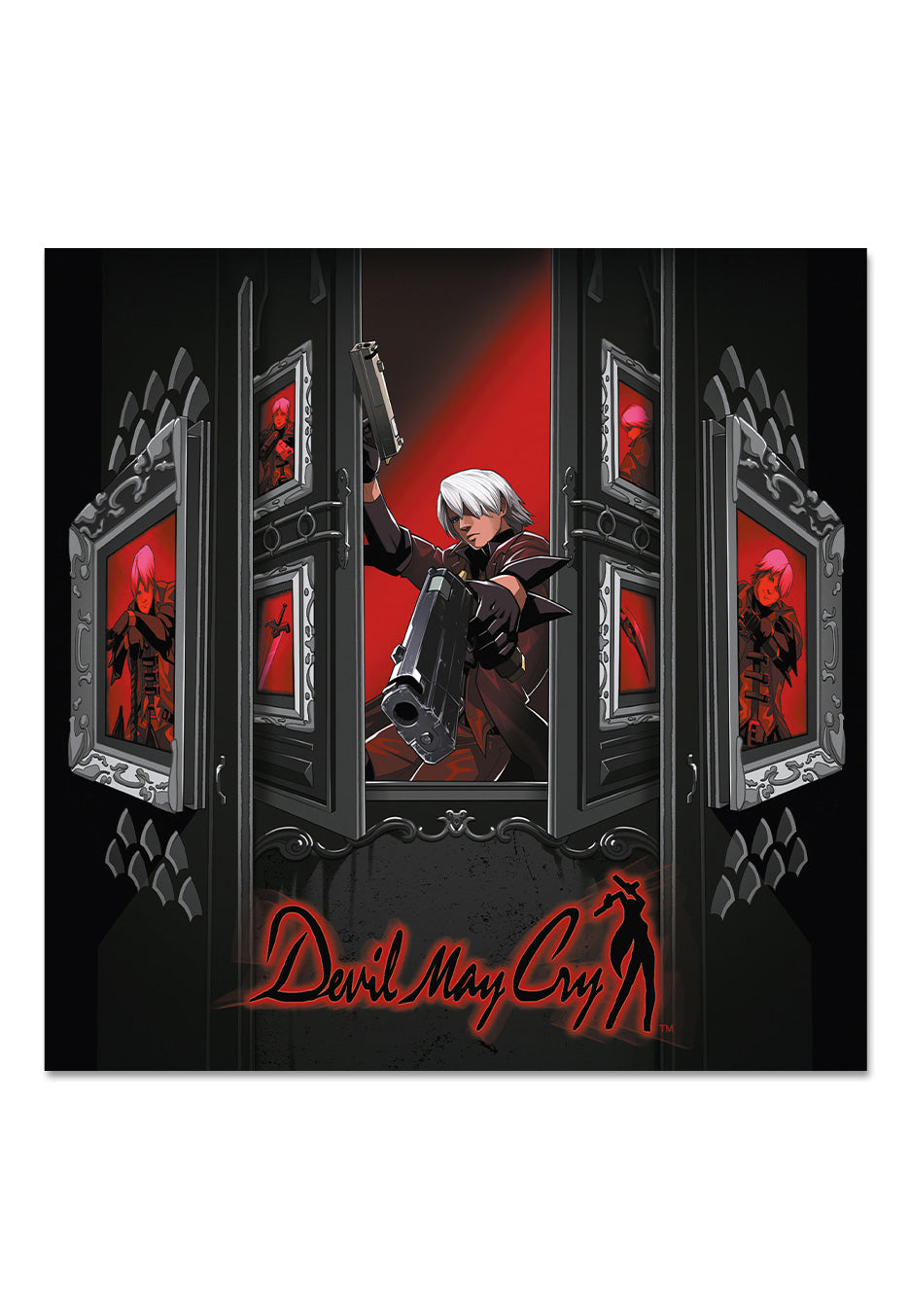 Devil May Cry - Devil May Cry OST (Capcom Sound Team) Transparent Red & Ochre - Colored 2 Vinyl | Neutral-Image