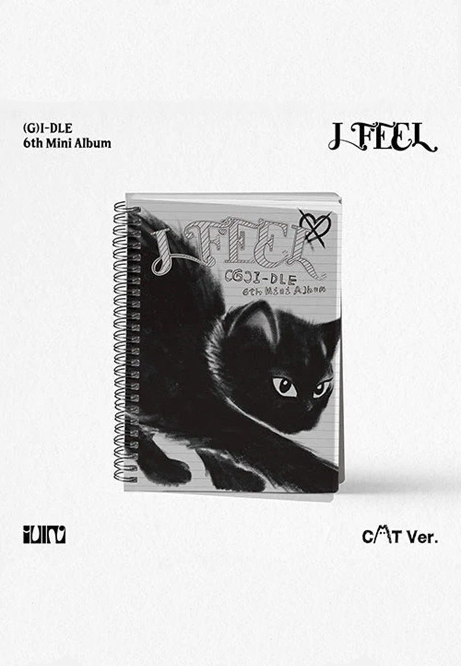 (G)I-DLE - I Feel (Cat Version) - CD | Neutral-Image