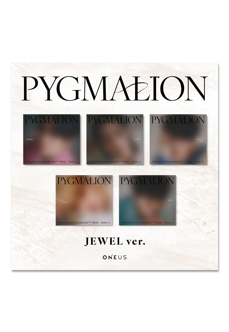 Oneus - Pygmalion (Jewel Version) - CD | Neutral-Image