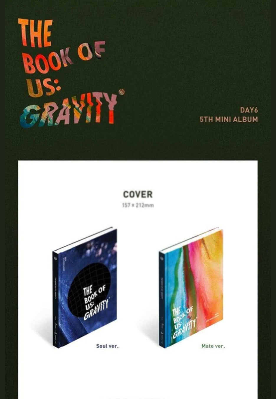 Day6 - Book Of Us: Gravity - CD | Neutral-Image