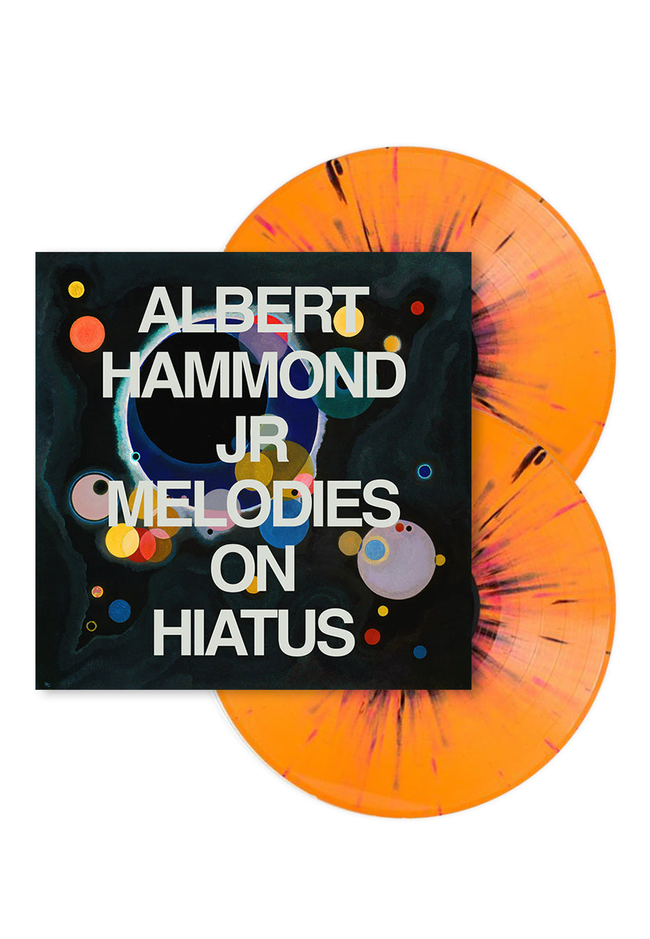 Albert Hammond Jr. - Melodies On Hiatus Orange w/ Black/Red - Splattered 2 Vinyl | Neutral-Image