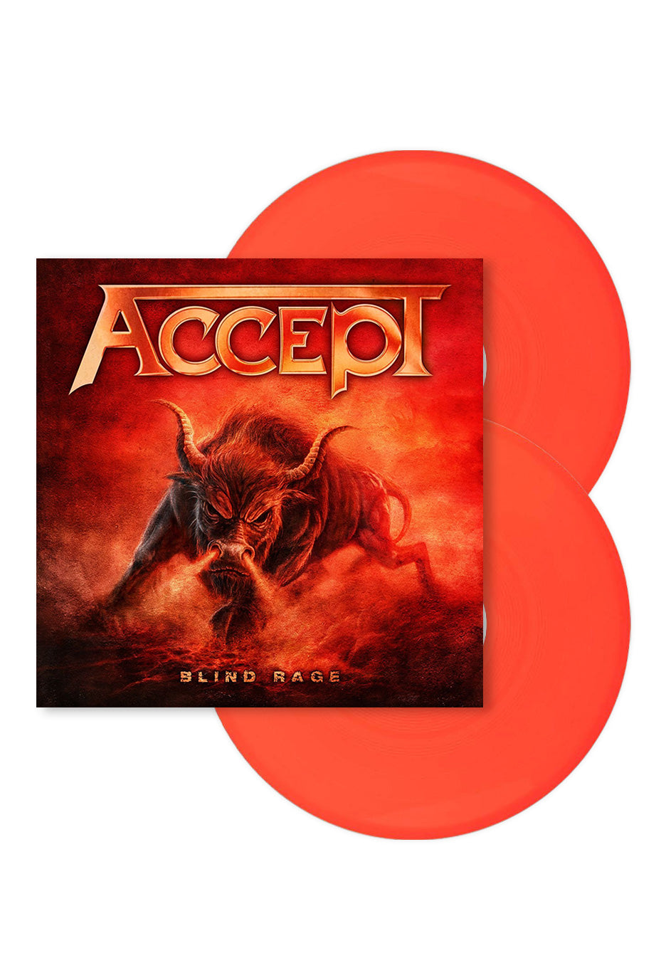 Accept - Blind Rage Ltd. Neon Orange - Colored 2 Vinyl | Neutral-Image