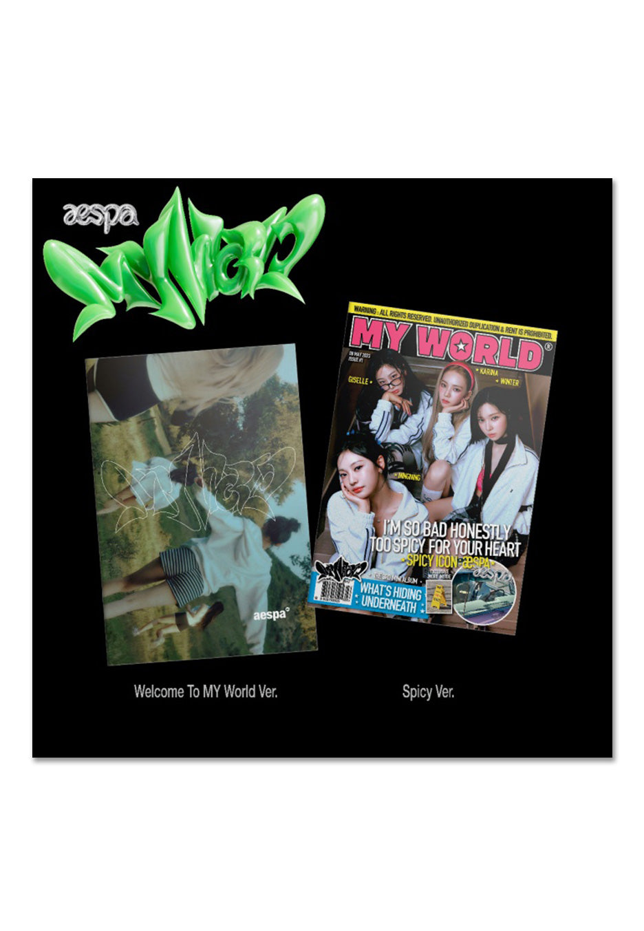 aespa - My World (Zine Version) - CD | Neutral-Image