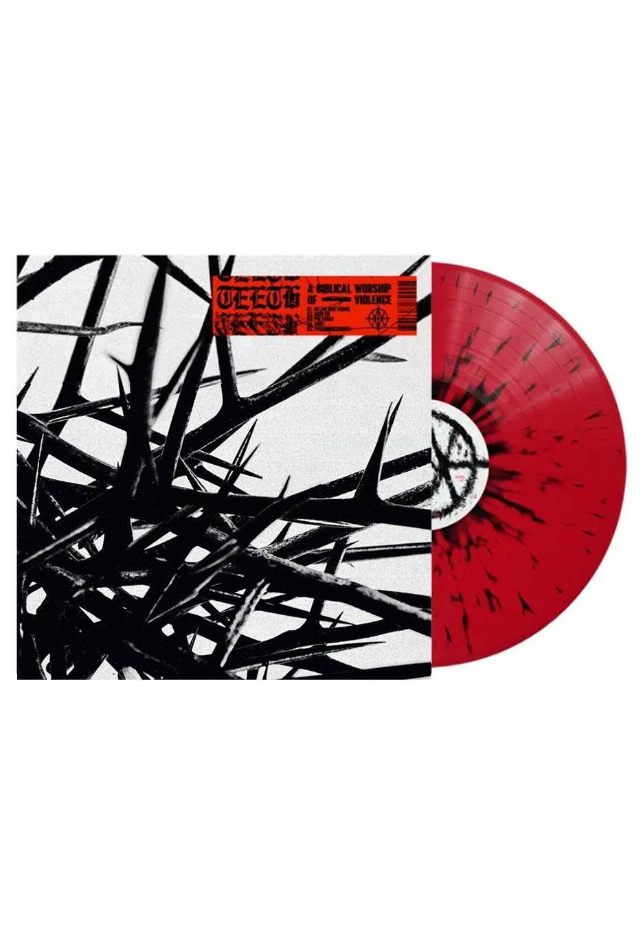 TEETH - A Biblical Worship Of Violence EP Red/Black - Splattered Vinyl | Neutral-Image