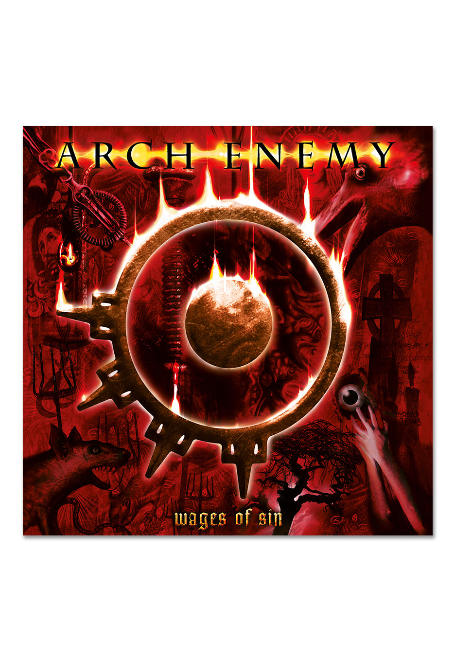 Arch Enemy - Wages Of Sin (ReIssue 2023) Ltd. Transparent Red - Colored Vinyl | Neutral-Image