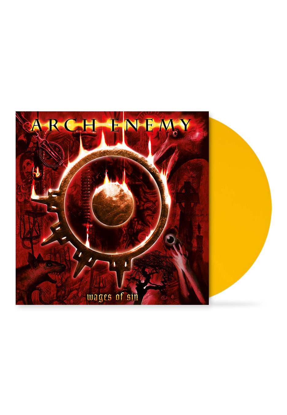 Arch Enemy - Wages Of Sin (ReIssue 2023) Ltd. Transparent Sun Yellow - Colored Vinyl | Neutral-Image