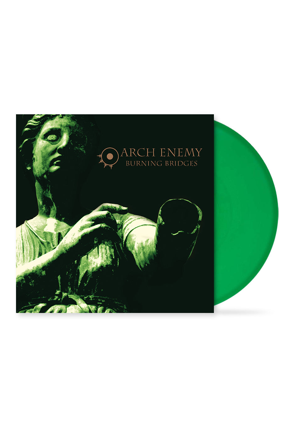 Arch Enemy - Burning Bridges (ReIssue 2023) Ltd. Transparent Green - Colored Vinyl | Neutral-Image