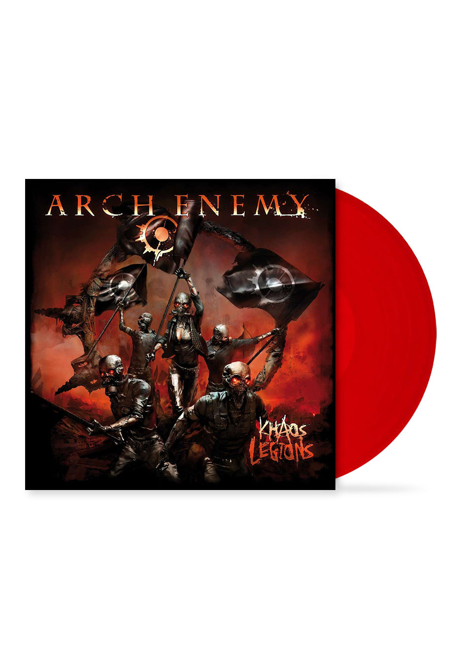 Arch Enemy - Khaos Legions (ReIssue 2023) Ltd. Transparent Red - Colored Vinyl | Neutral-Image