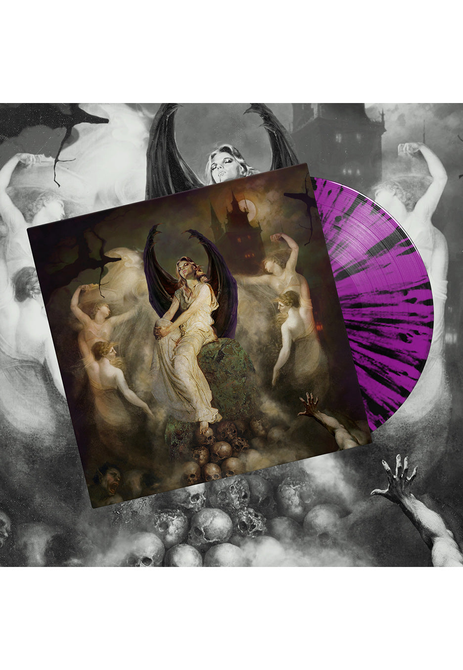 Creeper - Sanguivore Purple w/ Black - Splattered Vinyl | Neutral-Image