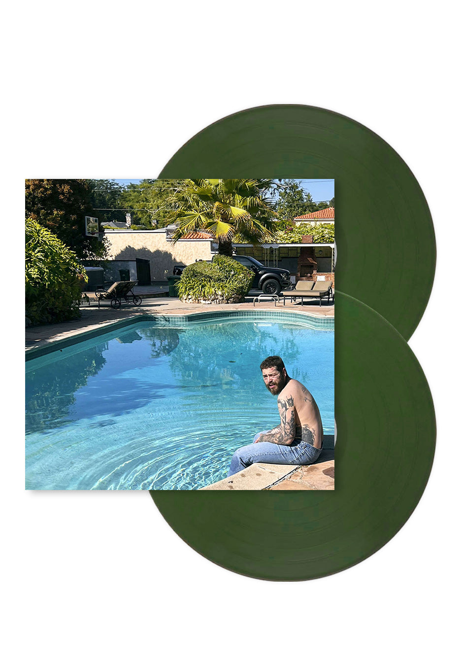 Post Malone - Austin Dark Green - Colored 2 Vinyl | Neutral-Image