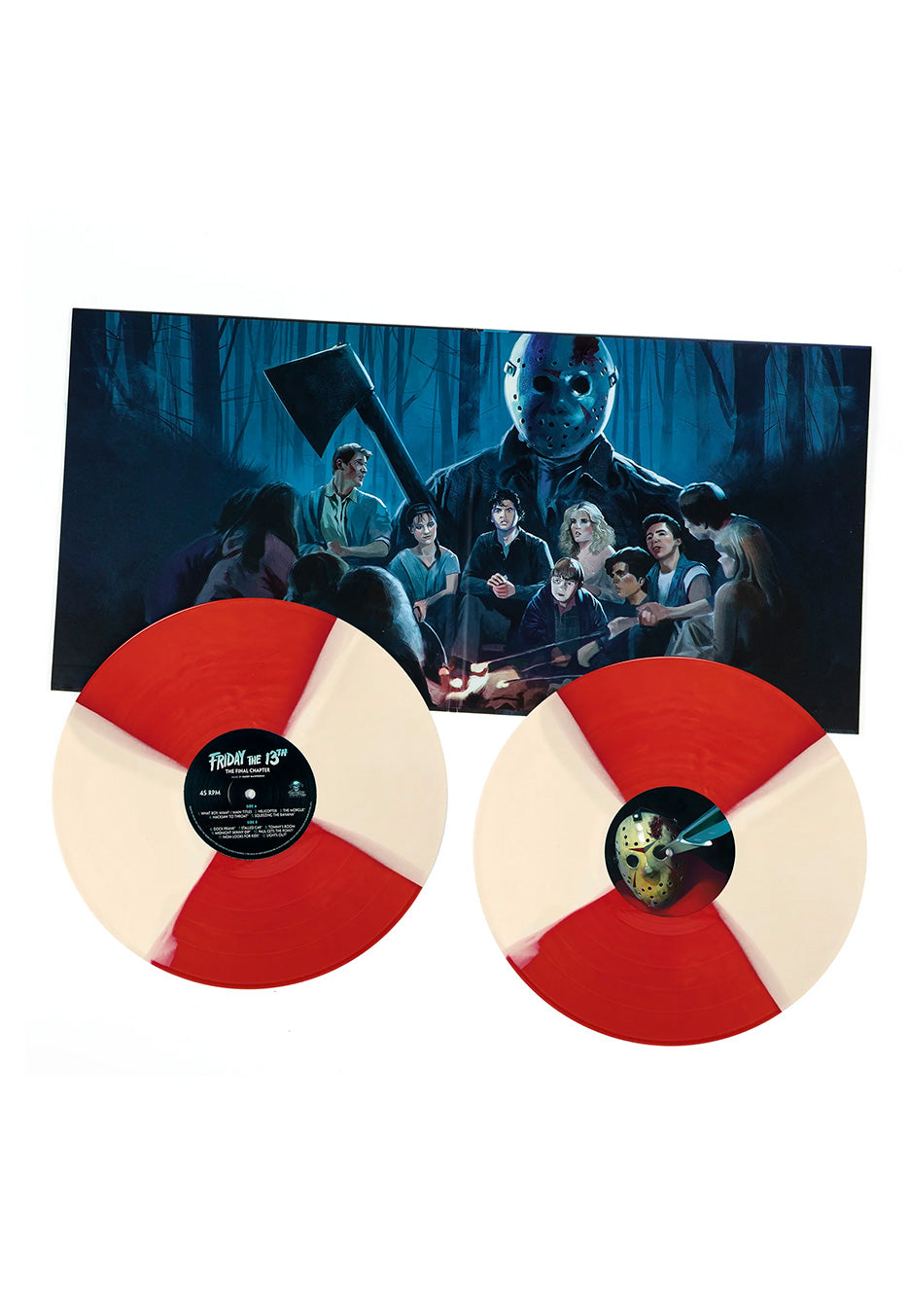 Friday The 13th - Part IV: The Final Chapter Red & White - Colored 2 Vinyl | Neutral-Image