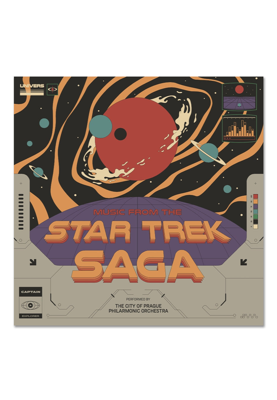 Star Trek - Music From The Star Trek Saga (The City Of Prague Orchestra) Blue - Colored Vinyl | Neutral-Image