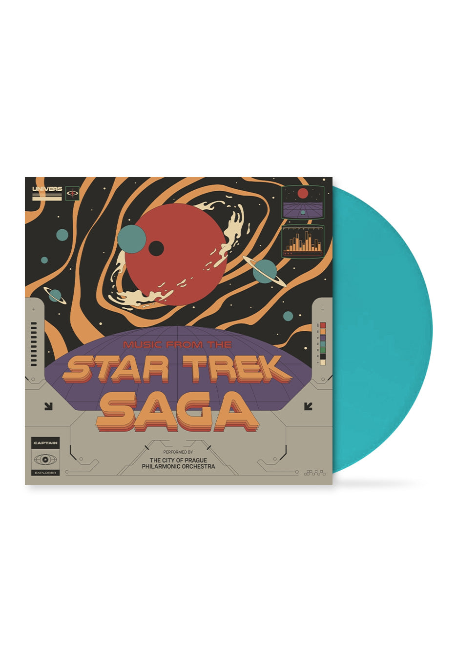 Star Trek - Music From The Star Trek Saga (The City Of Prague Orchestra) Blue - Colored Vinyl | Neutral-Image