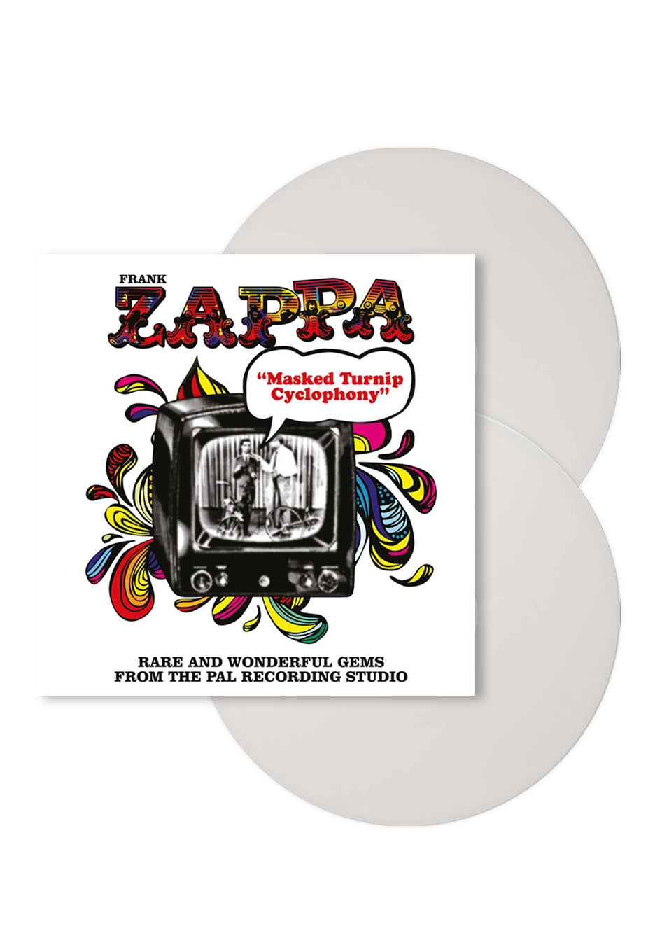 Frank Zappa - Masked Turnip Cyclophony White - Colored 2 Vinyl | Neutral-Image