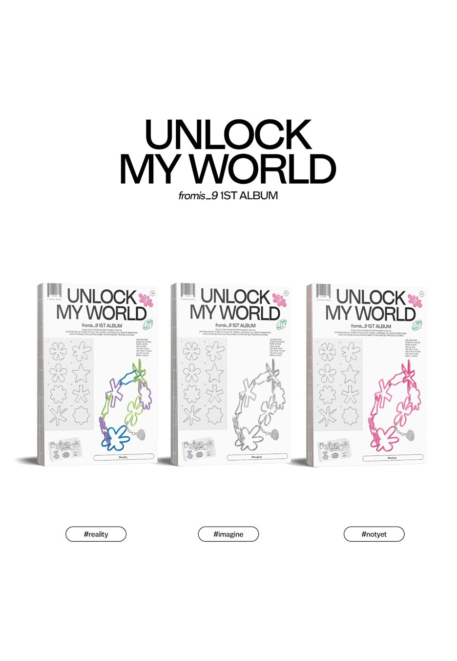 fromis_9 - Unlock My World - CD | Neutral-Image