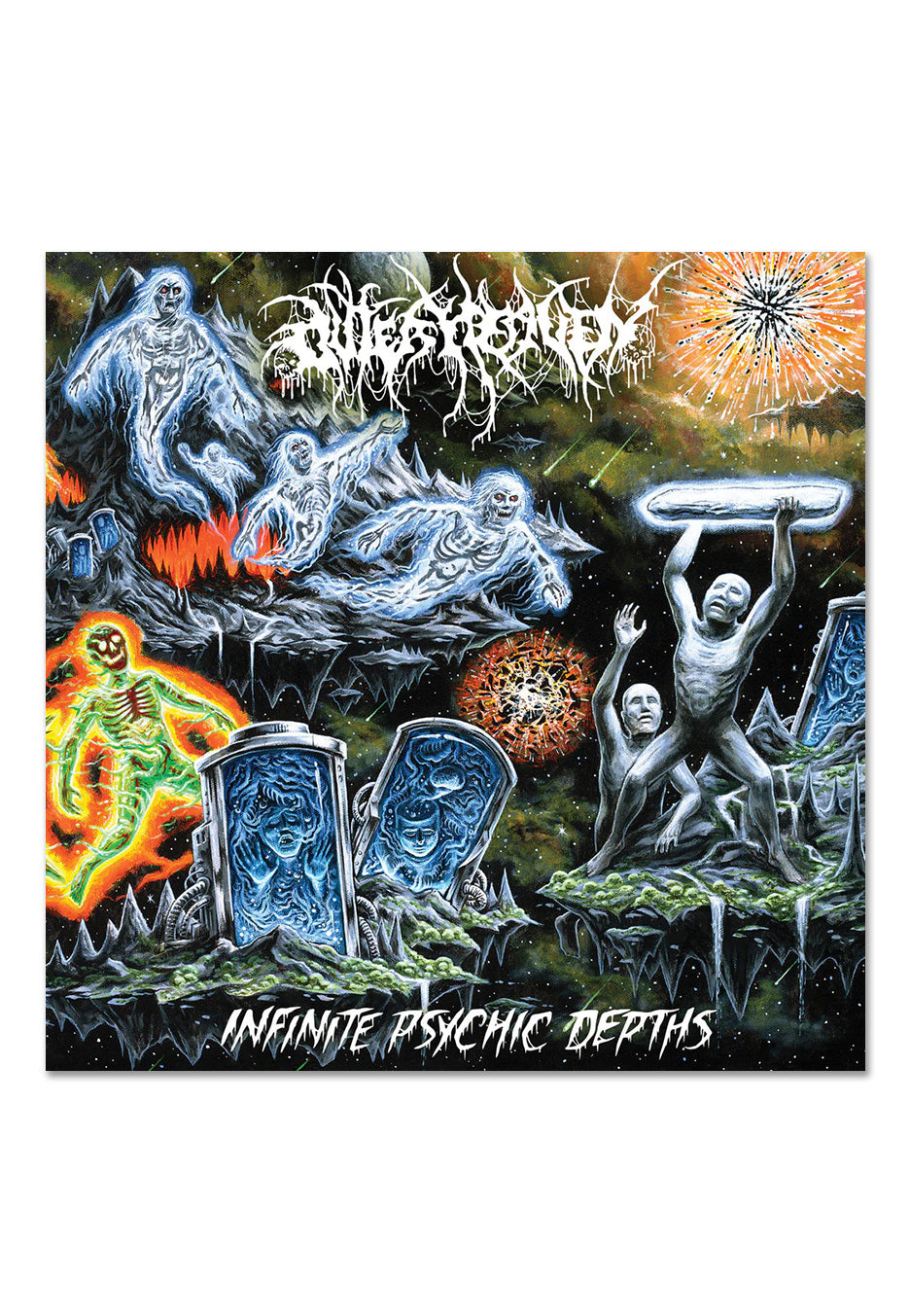 Outer Heaven - Infinite Psychic Depths Slime Green - Colored Vinyl | Neutral-Image