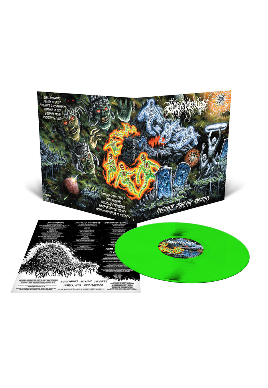 Outer Heaven - Infinite Psychic Depths Slime Green - Colored Vinyl | Neutral-Image